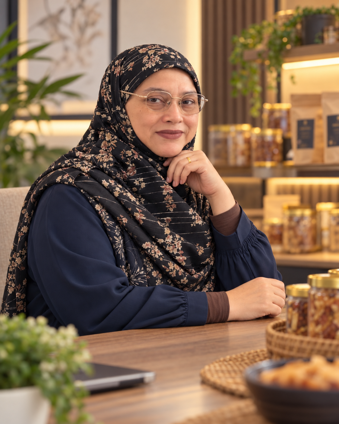 Pn. Zuriah Hj. Manan, business owner